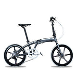 20/22 inch Aluminum Alloy Frame 7 Speed Disc Brake Folding Bike