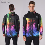 Ultra-light Hooded Bicycle Jacket Bike Windproof Coat