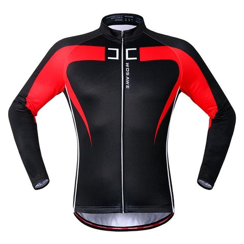 Thermal Cycling Jackets Windproof Long Sleeve Jersey