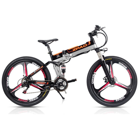 ZPAO 21 Speed, 26 inch, 48V/15A 350W, Folding Electric Bicycle