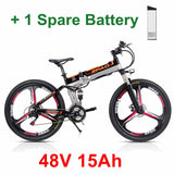 ZPAO 21 Speed, 26 inch, 48V/15A 350W, Folding Electric Bicycle