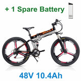ZPAO 21 Speed, 26 inch, 48V/15A 350W, Folding Electric Bicycle