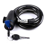 Universal Anti-Theft Bicycle Bike Lock Stainless Steel Cable Coil