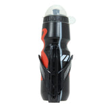 Essential Portable Outdoor 750ml Mountain Bike Water Bottle With Plastic Glass Fiber Holder